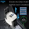 XUGA XA12 Car Charger – QC3.0 Fast Charging, Type-C Universal Adapter with Overcurrent Protection (9V/2A Input, 9V-12V/1.5A Output)