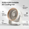 XUGA Portable Fan – Auri Akma Series | 3-Speed Rechargeable Air Cooling Fan for Hotel, Outdoor & Household Use (1200mAh Battery, 35–39 dB Quiet Operation)