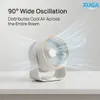 XUGA Portable Fan – Auri Akma Series | 3-Speed Rechargeable Air Cooling Fan for Hotel, Outdoor & Household Use (1200mAh Battery, 35–39 dB Quiet Operation)