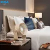 XUGA Portable Fan – Auri Akma Series | 3-Speed Rechargeable Air Cooling Fan for Hotel, Outdoor & Household Use (1200mAh Battery, 35–39 dB Quiet Operation)