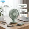 Xuga Luma Akma Series 5W Battery Operated Air Cooling Fan – 3 Speeds, 2200mAh, 35–39 dB – Portable for Hotel, Outdoor & Household Use