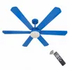 XUGA Zephyr F1H 32W 5 Star 320rpm Copper Motor Sky Blue BLDC 6 Blade Ceiling Fan with Remote & Copper Motor, Sweep: 1200 mm | 5 years Warranty