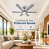XUGA Zephyr F1G 32W 5 Star 320rpm Copper Motor Grey BLDC 6 Blade Ceiling Fan with Remote & Copper Motor, Sweep: 1200 mm | 5 years Warranty