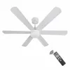 XUGA Zephyr F1F 32W 5 Star 320rpm Copper Motor White BLDC 6 Blade Ceiling Fan with Remote & Copper Motor, Sweep: 1200 mm | 5 years Warranty