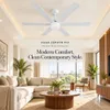 XUGA Zephyr F1F 32W 5 Star 320rpm Copper Motor White BLDC 6 Blade Ceiling Fan with Remote & Copper Motor, Sweep: 1200 mm | 5 years Warranty