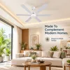 XUGA Zephyr F1F 32W 5 Star 320rpm Copper Motor White BLDC 6 Blade Ceiling Fan with Remote & Copper Motor, Sweep: 1200 mm | 5 years Warranty