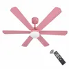 XUGA Zephyr F1L 32W 5 Star 320rpm Copper Motor Pink BLDC 6 Blade Ceiling Fan with Remote & Copper Motor, Sweep: 1200 mm | 5 years Warranty
