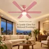 XUGA Zephyr F1L 32W 5 Star 320rpm Copper Motor Pink BLDC 6 Blade Ceiling Fan with Remote & Copper Motor, Sweep: 1200 mm | 5 years Warranty