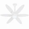 XUGA Velor F11A BLDC Ceiling Fan for Home | 1200mm Sweep | 320 RPM High Speed | 210 CMM Air Delivery | Remote Control with 6+Boost Speeds | 32W Energy Saving Motor | Silent Operation | 5 Year Warranty | White