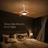 XUGA Velor F11W-D BLDC Ceiling Fan with LED Light & Remote | 1200mm Sweep | 32W Energy Efficient Fan | 320 RPM High Speed | 210 CMM Air Delivery | 100% Copper Motor | 6+Boost Speeds | Dual-Tone Oakwood Finish | 5 Year Warranty
