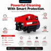 Cybernautt Q2 Portable High Pressure Washer, 200 Bar Car Washer Machine, 2400W Power, 9.5L/Min Flow, 220V/50Hz Compact Pressure Washer for Car, Bike, Floor, Tiles, Garden & Outdoor Cleaning