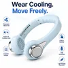 Xuga DRIP-S Wearable Neck Fan, Portable Rechargeable Neck Fan with 3 Speed Modes, 800mAh Battery, 5V USB Powered, Brushless Motor, Hands-Free Personal Cooling Fan for Indoor, Outdoor