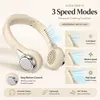 Xuga DRIP-B Wearable Neck Fan, Portable Rechargeable Neck Fan with 3 Speed Modes, 800mAh Battery, 5V USB Powered, Brushless Motor, Hands-Free Personal Cooling Fan for Indoor, Outdoor