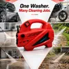 Cybernautt Q9 High Pressure Washer 250Bar, 2500W Portable Car Washer Machine with Spray Gun, Foam Cannon, High Pressure Hose, Inlet Pipe, Water Filter & Quick Connectors for Car, Bike, Floor, Garden & Home Cleaning