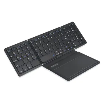 XUGA Driftboard 2 Akma Series Foldable Bluetooth Keyboard with Touchpad, 81 Keys Wireless Mini Keyboard for Mobile, Tablet, Laptop & Gaming, Portable Waterproof Keyboard