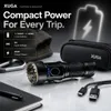 Xuga Photon Akma Series LED Flashlight, 2800 Lumens Rechargeable Torch Light, 20W Portable Flashlight with 80m Beam Distance, IP54 Outdoor Torch, Cool White Light for Camping, Hiking, Travel & Emergency Use
