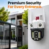 Cybernautt Z6F 8MP Dual Lens WiFi CCTV Camera, 4MP+4MP HD Security Camera with 355° Pan & 90° Tilt, Two-Way Audio, Full Color Night Vision, AI Human Motion Detection, TF Card & Cloud Storage
