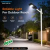 Cybernautt Helio SL26-30 30W Solar Powered LED Flood Light - 5000K Daylight, 12000mAh Battery, IP65 Waterproof for Outdoor Garden, Yard, and Security Lighting