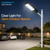 Cybernautt Helio SL26-150 150W Solar Powered LED Flood Light - 5000K Daylight, 15000mAh Battery, IP65 Waterproof for Outdoor Garden, Yard, and Security Lighting