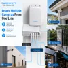 Cybernautt 30W 4 Port 10/100Mbps Wall Mounted PoE Extender Repeater Device, POE-EX1C4-30