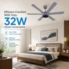 XUGA Jovian F6G Premium Smart 1200mm, BEE 5-star BLDC fan,6 Blade,Remote Ceiling fan for Home, 100% Copper Motor,Energy Saving, High Air Delivery,LED(5 Year Warranty)