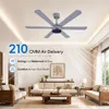 XUGA Jovian F6G Premium Smart 1200mm, BEE 5-star BLDC fan,6 Blade,Remote Ceiling fan for Home, 100% Copper Motor,Energy Saving, High Air Delivery,LED(5 Year Warranty)