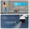 Cybernautt X9K 2MP Full HD Smart Wi-Fi Camera with Motion Detect, Alarm, Two Way Audio, Weatherproof, SD Support & Cloud Recording Options