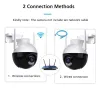 Cybernautt X9K 2MP Full HD Smart Wi-Fi Camera with Motion Detect, Alarm, Two Way Audio, Weatherproof, SD Support & Cloud Recording Options
