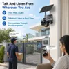 Cybernautt X16C 4G SIM Solar Security Camera, 4 Lens 4 View, 16MP 2K CCTV, Dual Solar Panels, 355° Pan 90° Tilt, Colour Night Vision, PIR Detection, Two-Way Audio, IP66, 128GB SD Support