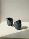 Heem Decor | Kai | Blue Ceramic Espresso Cup Set of 4
