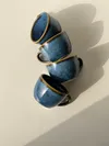 Heem Decor | Kai | Blue Ceramic Espresso Cup Set of 4
