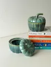 Heem Decor | Ocean Green | Pumpkin Ceramic Kitchen Storage Jar
