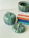 Heem Decor | Ocean Green | Pumpkin Ceramic Kitchen Storage Jar