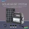 Cybernautt Quaz SL027 Portable Solar Power System – 30W Multi-Function Emergency Generator with AM/FM Radio, Bluetooth Speaker & LED Light – 1500mAh Battery, 6V 3.3W Solar Panel (AC/Solar Charging)