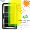 Cybernautt Quaz SL027 Portable Solar Power System – 30W Multi-Function Emergency Generator with AM/FM Radio, Bluetooth Speaker & LED Light – 1500mAh Battery, 6V 3.3W Solar Panel (AC/Solar Charging)