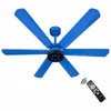 XUGA Jovian F6H Premium Smart 1200mm, BEE 5-star BLDC fan,6 Blade,Remote Ceiling fan for Home, 100% Copper Motor,Energy Saving, High Air Delivery, Aesthetic LED Light (BLUE) (5 Year Warranty)