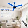 Xuga Aether F7H 3-Blade BLDC Ceiling Fan | 1200mm Sweep | 380 RPM High-Speed Motor | 220 CMM Air Delivery | Energy Saving 28W with 6+ Boost Speeds & Low THD | Copper Motor | 5 Years Warranty