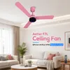 XUGA Aether F7L Smart 1200mm, BEE 5-star BLDC fan, Remote Ceiling fan for Home, 100% Copper Motor, Energy Saving, 28W Sleek Design, High Air Delivery, LED Light - Bypass Regulator(5 Year Warranty)