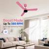 XUGA Aether F7L Smart 1200mm, BEE 5-star BLDC fan, Remote Ceiling fan for Home, 100% Copper Motor, Energy Saving, 28W Sleek Design, High Air Delivery, LED Light - Bypass Regulator(5 Year Warranty)