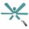 XUGA Zephyr F1T 32W 5 Star 320rpm Copper Motor Green Finish BLDC 6 Blade Ceiling Fan with Remote & Copper Motor, Sweep: 1200 mm | 5 years Warranty