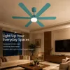 XUGA Zephyr F1T 32W 5 Star 320rpm Copper Motor Green Finish BLDC 6 Blade Ceiling Fan with Remote & Copper Motor, Sweep: 1200 mm | 5 years Warranty