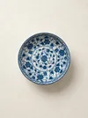 Heem Decor | Indigo Bloom Plate | Blue Floral Ceramic Snack & Salad Plate