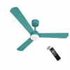 XUGA Celeste F2T 28W 5 Star 380rpm 3 Blade Green Finish BLDC Ceiling Fan with Remote, Sweep: 1200 mm , Copper Motor , 5 Years Warranty