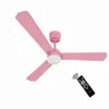 XUGA Celeste F2L 28W 5 Star 380rpm 3 Blade Pink Finish BLDC Ceiling Fan with Remote, Sweep: 1200 mm , Copper Motor , 5 Years Warranty