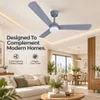 XUGA Celeste F2G 28W 5 Star 380rpm 3 Blade GreY Finish BLDC Ceiling Fan with Remote, Sweep: 1200 mm , Copper Motor , 5 Years Warranty