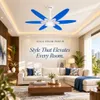 XUGA Velor F11H-D BLDC Ceiling Fan for Home | 1200mm Sweep | 320 RPM High Speed | 210 CMM Air Delivery | Remote Control with 6+Boost Speeds | 32W Energy Saving Motor | Silent Operation | 5 Year Warranty | Dual-Tone