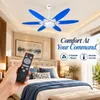 XUGA Velor F11H-D BLDC Ceiling Fan for Home | 1200mm Sweep | 320 RPM High Speed | 210 CMM Air Delivery | Remote Control with 6+Boost Speeds | 32W Energy Saving Motor | Silent Operation | 5 Year Warranty | Dual-Tone