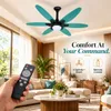 XUGA Velor F11T BLDC Ceiling Fan for Home | 1200mm Sweep | 320 RPM High Speed | 210 CMM Air Delivery | Remote Control with 6+Boost Speeds | 32W Energy Saving Motor | Silent Operation | 5 Year Warranty | Green
