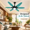 XUGA Velor F11T BLDC Ceiling Fan for Home | 1200mm Sweep | 320 RPM High Speed | 210 CMM Air Delivery | Remote Control with 6+Boost Speeds | 32W Energy Saving Motor | Silent Operation | 5 Year Warranty | Green