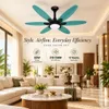XUGA Velor F11T BLDC Ceiling Fan for Home | 1200mm Sweep | 320 RPM High Speed | 210 CMM Air Delivery | Remote Control with 6+Boost Speeds | 32W Energy Saving Motor | Silent Operation | 5 Year Warranty | Green